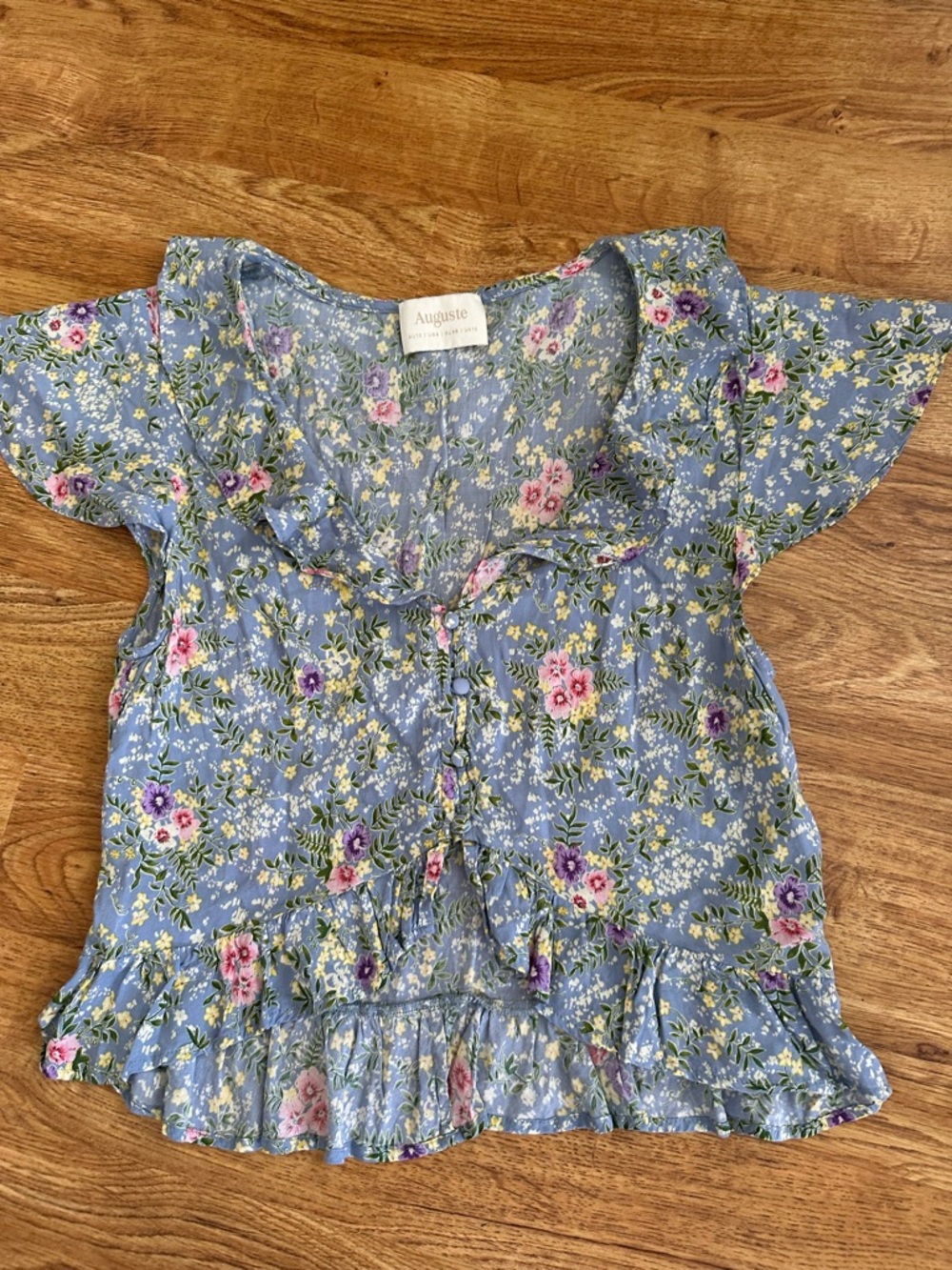 Auguste the Label Floral Top US 6 ( runs small)